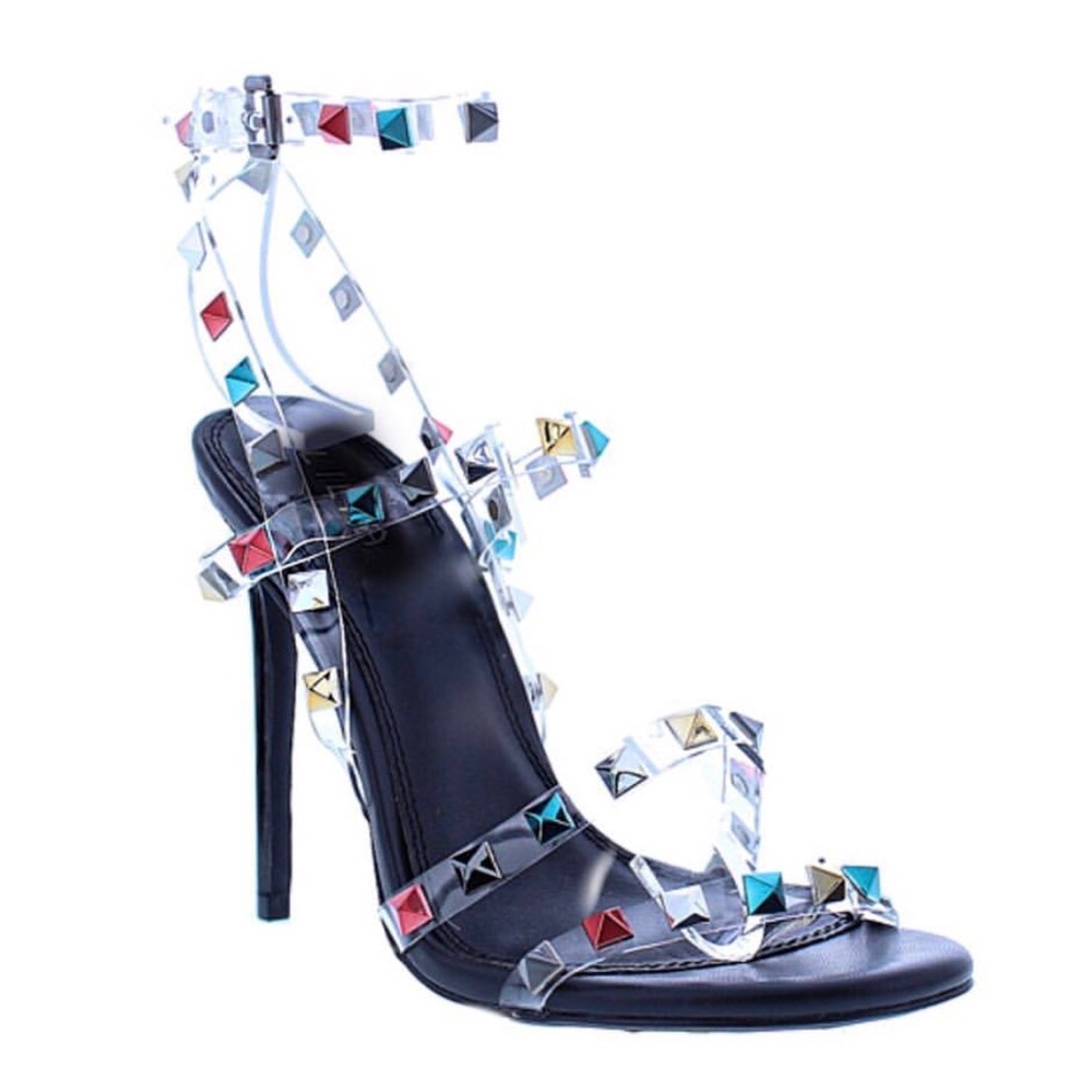 Leeta Nailhead Sandals